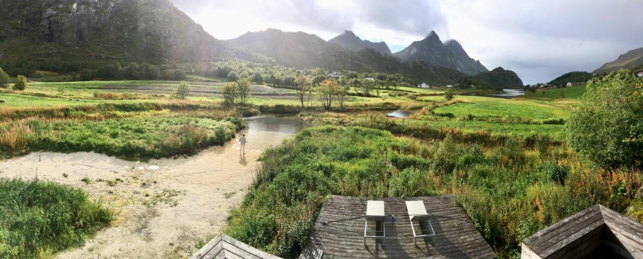 Saupstad  Lofoten Fjord Lodge מראה חיצוני תמונה