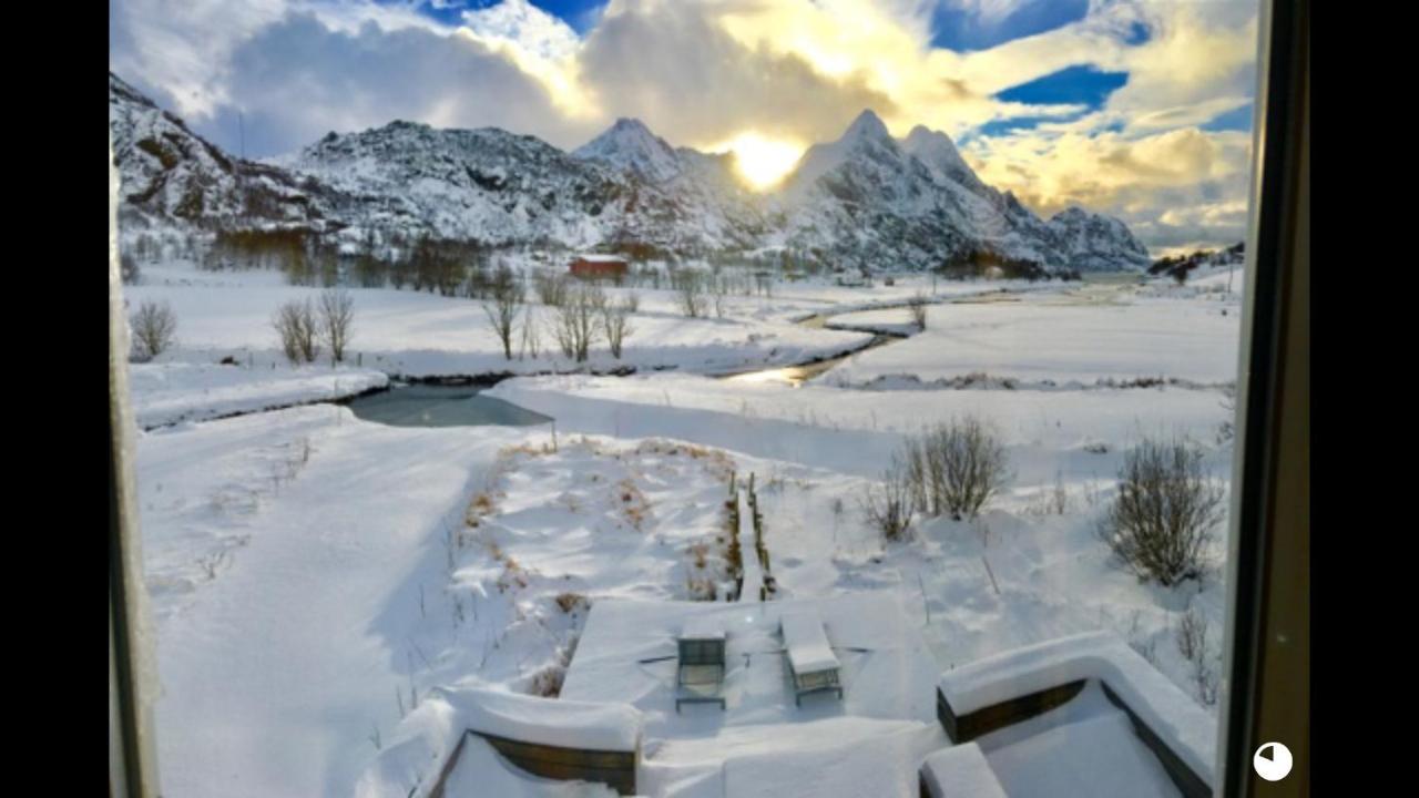Saupstad  Lofoten Fjord Lodge מראה חיצוני תמונה