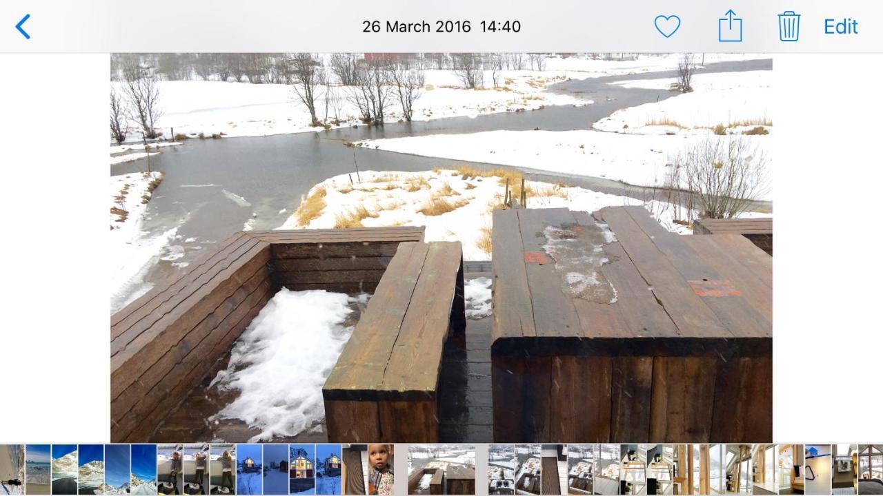 Saupstad  Lofoten Fjord Lodge מראה חיצוני תמונה